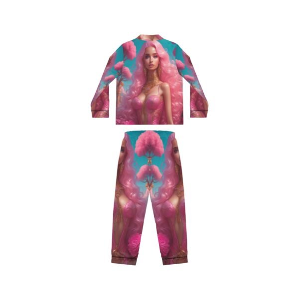 Women's Satin Pajamas Barbie Luxury LifeStyle Hazelglow 2024 01