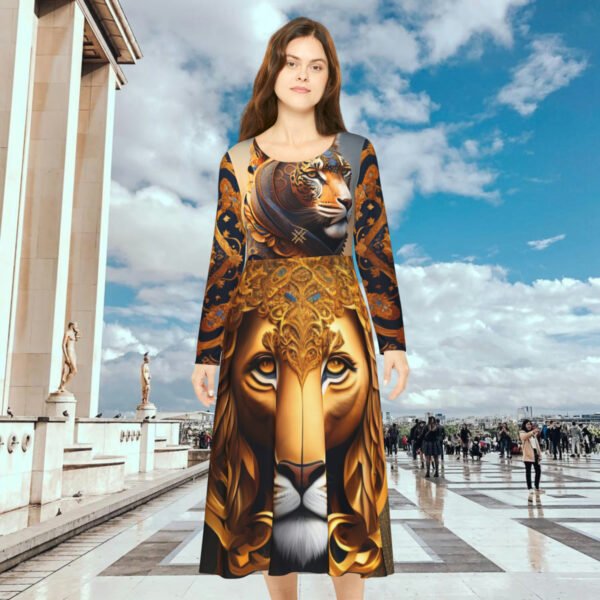 Women's Long Sleeve Dance Dress Luxury LifeStyle Collection Hazelglow 2024