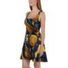 Skater Designer Print Dress Hazelglow D 001